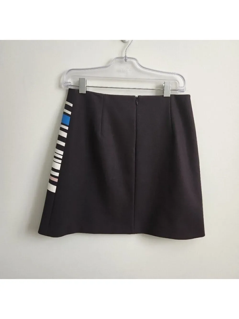 PAULE KA | striped skirt black white navy sz 10